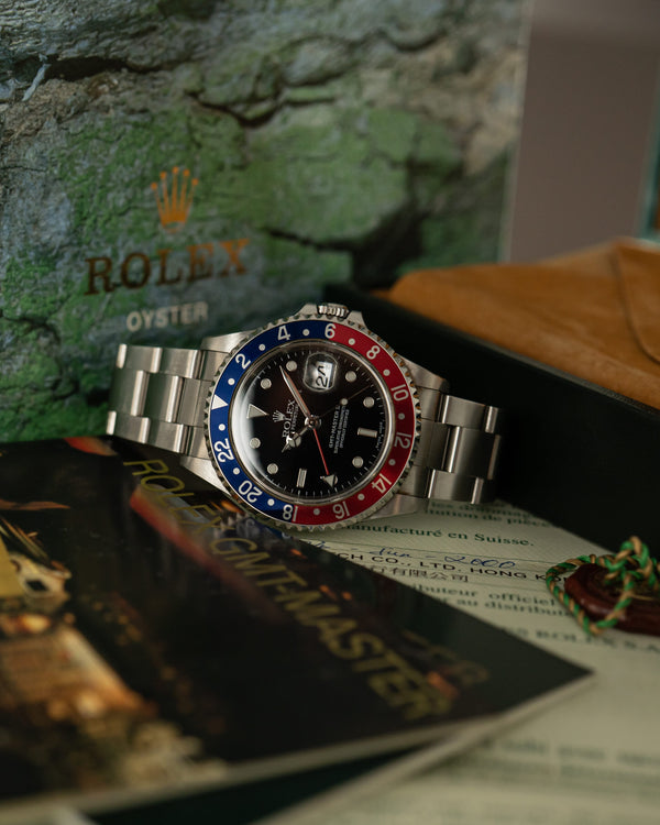 Rolex Watch GMT-Master II 16710 - Pepsi - Full Set - 2000