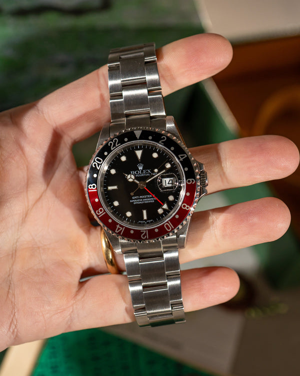 Rolex GMT-Master II 16710 "Pepsi" with Extra Coke Insert - Full Set (Y-Serial)