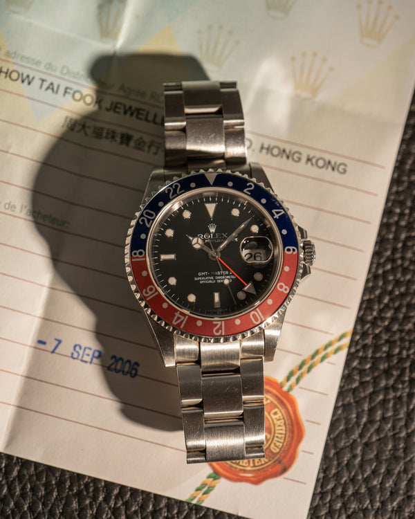 Rolex GMT-Master II 16710 Pepsi - With Papers  (2006)