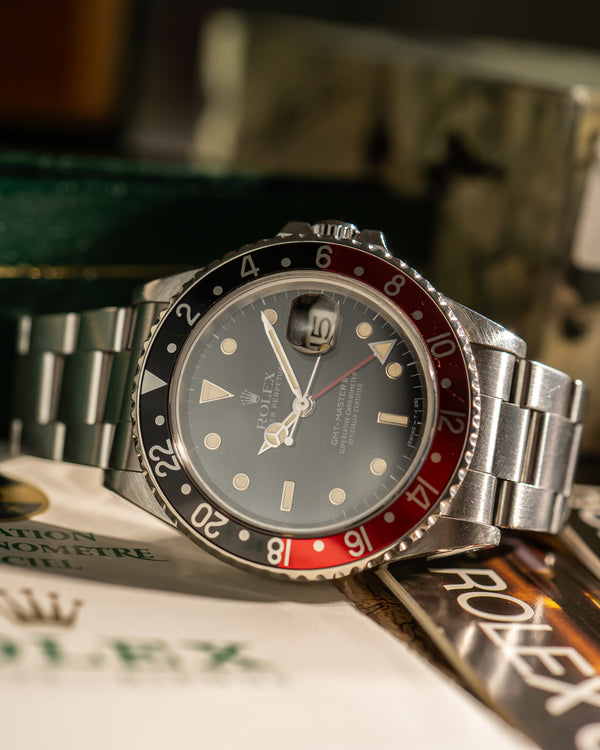 Rolex Watch GMT-Master II 16760 Fat Lady - Coke - Full Set - 1984
