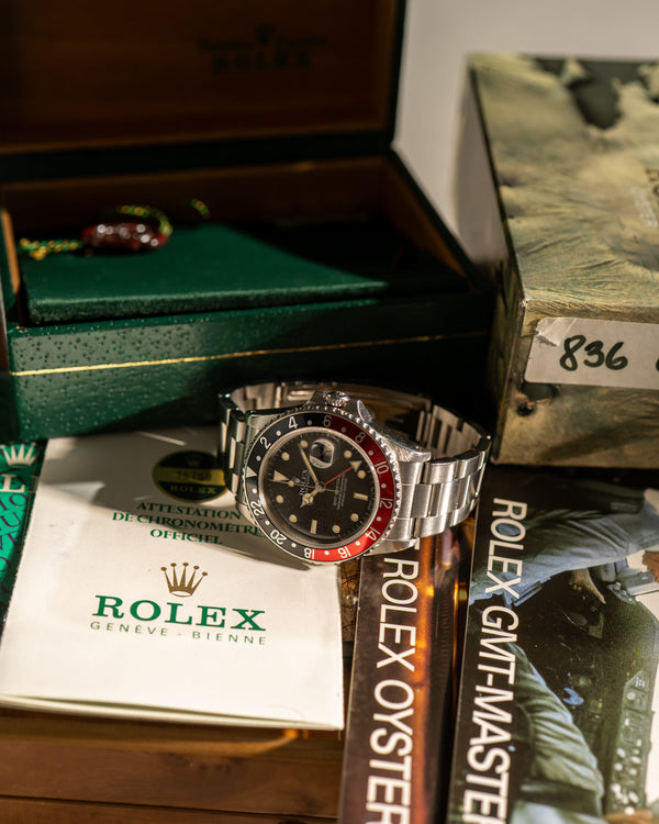 Rolex Watch GMT-Master II 16760 Fat Lady - Coke - Full Set - 1984