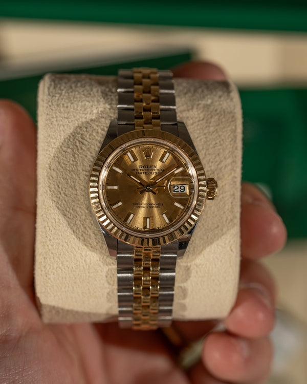 Rolex Lady-Datejust 28 279173 – Champagne Dial – Full Set (2023)