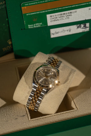 Rolex Lady-Datejust 28 279173 – Silver Dial – Full Set (2020)