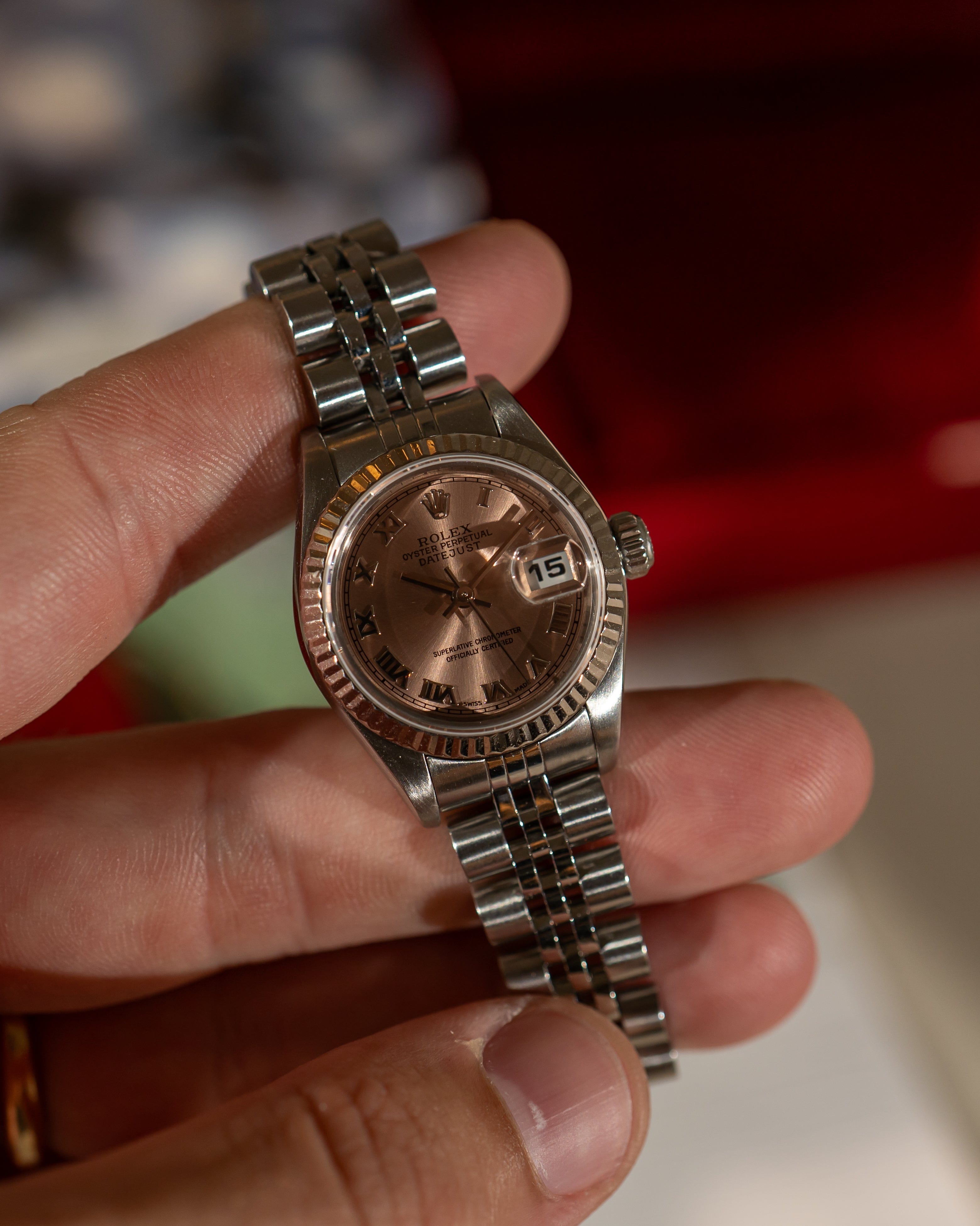Lady-Datejust 26 79174 – Pink Dial – Full Set (2004)