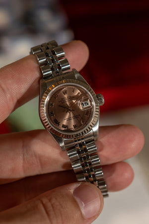 Rolex Lady-Datejust 28 79174 – Pink Dial – Full Set LC888 (2004)