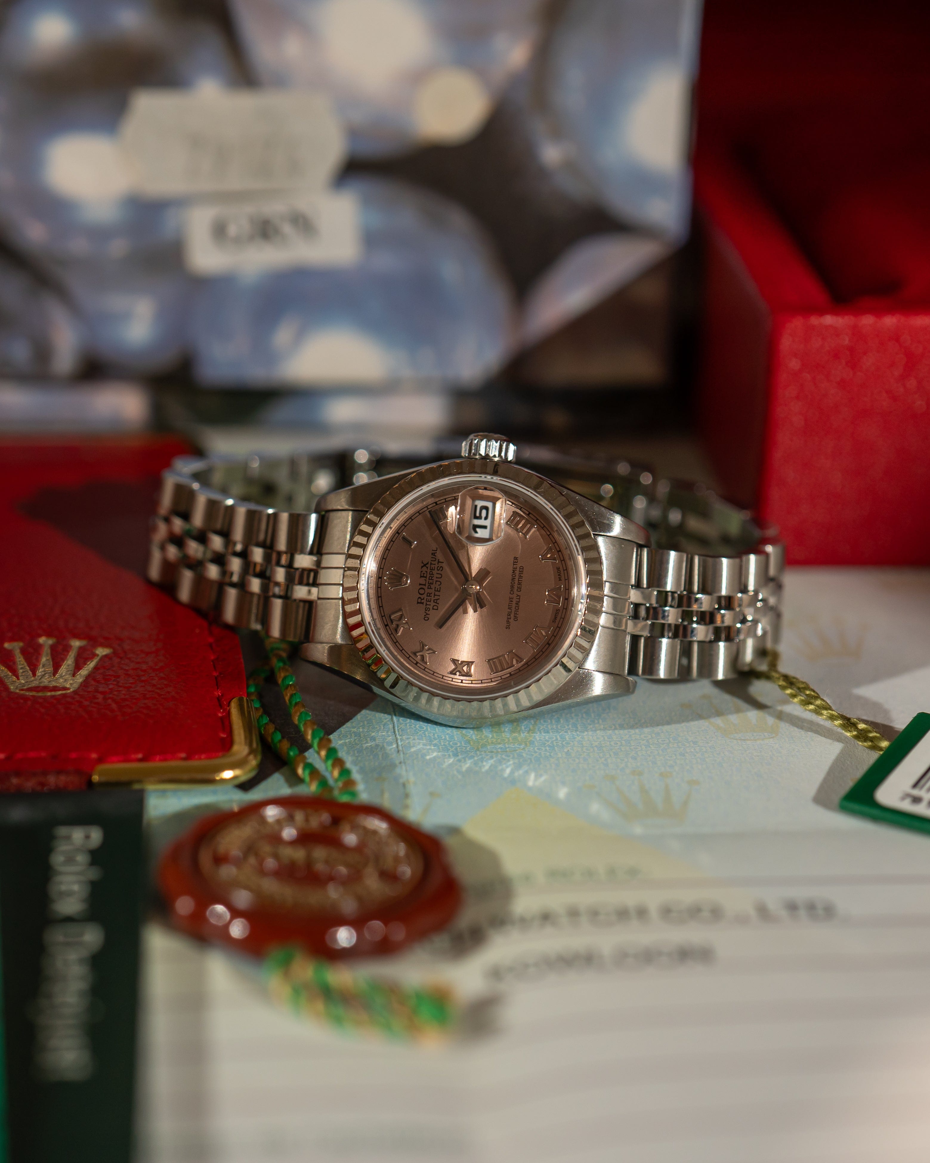 Lady-Datejust 26 79174 – Pink Dial – Full Set (2004) – Stories of time