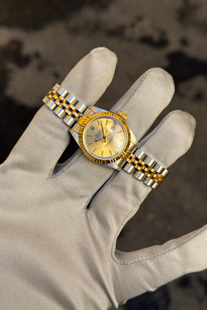 Rolex Watch Lady-Datejust 69173 - Champagne Dial - Papers Only (ca 1987)
