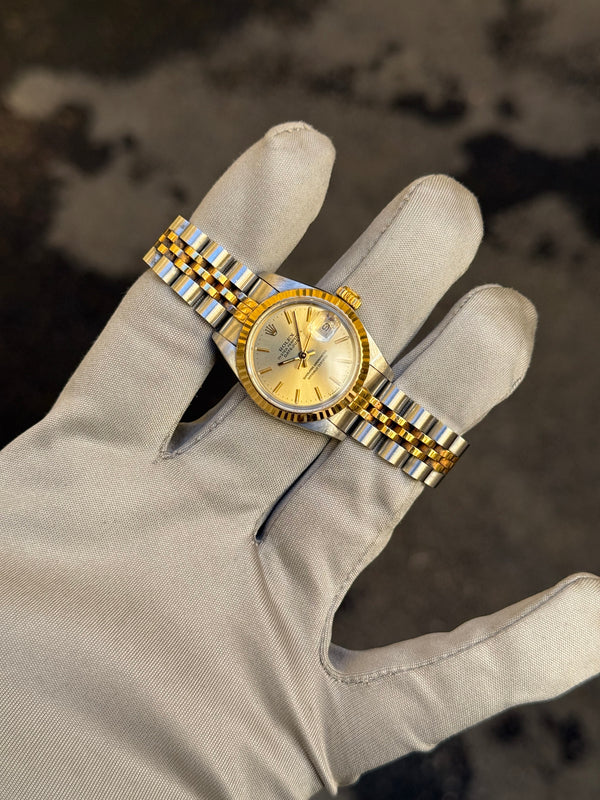 Rolex Watch Lady-Datejust 69173 - Champagne Dial - Papers Only (ca 1987)