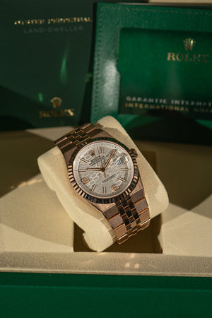 Rolex Land-Dweller 40 127335 – Everose Gold – Full Set (2025)