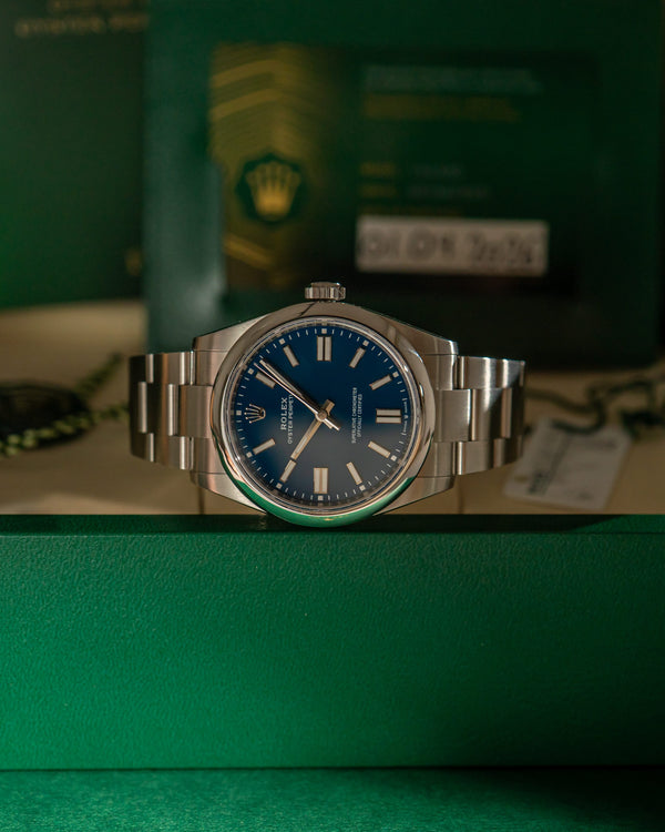 Rolex Watch Oyster Perpetual 41 134300 - Blue Dial - Full Set - 2026