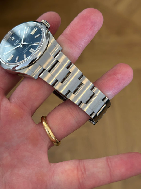 Rolex Watch Oyster Perpetual 41 134300 - Blue Dial - Full Set - 2026