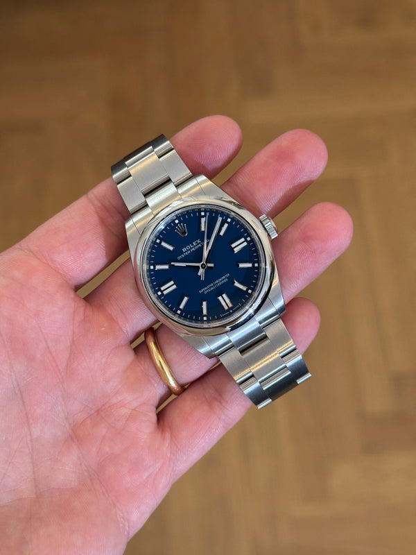 Rolex Watch Oyster Perpetual 41 134300 - Blue Dial - Full Set - 2026