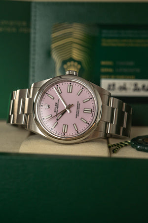 Rolex Watch Oyster Perpetual 41 134300 - Candy Pink - Full Set - 2026