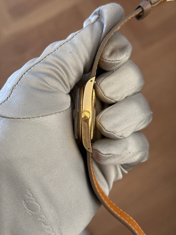 Rolex Oyster Perpetual Date 1503 - 18K Yellow Gold - Sigma Dial - Watch Only (1979)