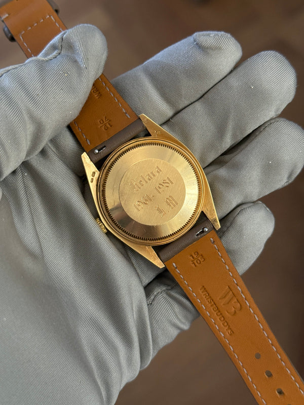 Rolex Oyster Perpetual Date 1503 - 18K Yellow Gold - Sigma Dial - Watch Only (1979)