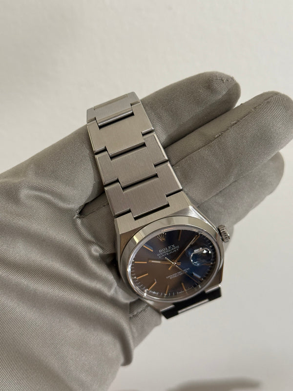 Rolex Watch Oysterquartz Datejust 17000 - Blue Dial - Watch Only (ca. 1978)