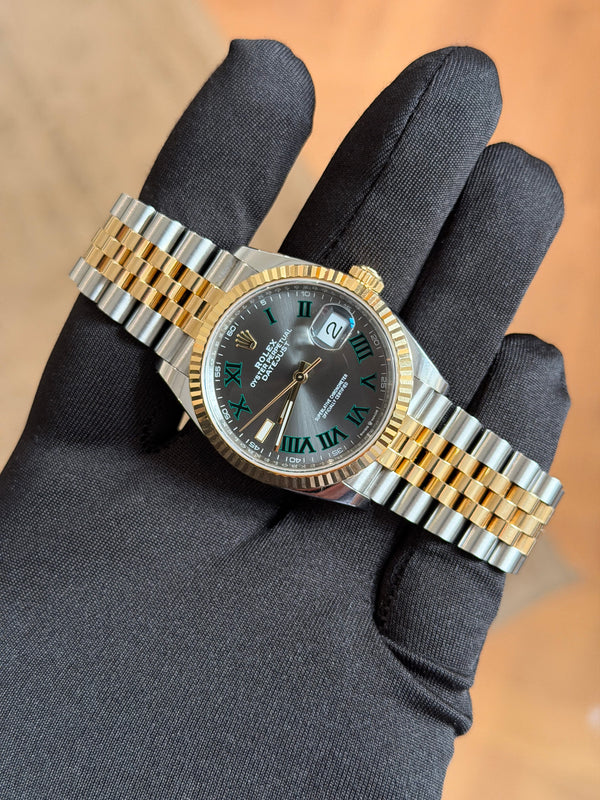 Rolex Watch Rolex Datejust 36 126233 - Wimbledon Dial - Full Set - 2022