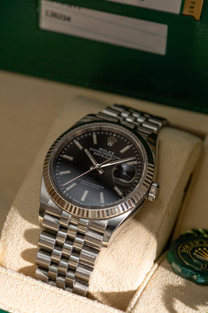 Rolex Watch Rolex Datejust 36 126234 - Black Dial Jubilee - Box & Card - 2020