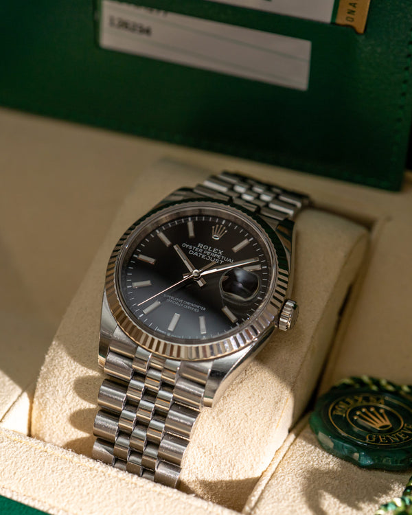 Rolex Watch Rolex Datejust 36 126234 - Black Dial Jubilee - Box & Card - 2020