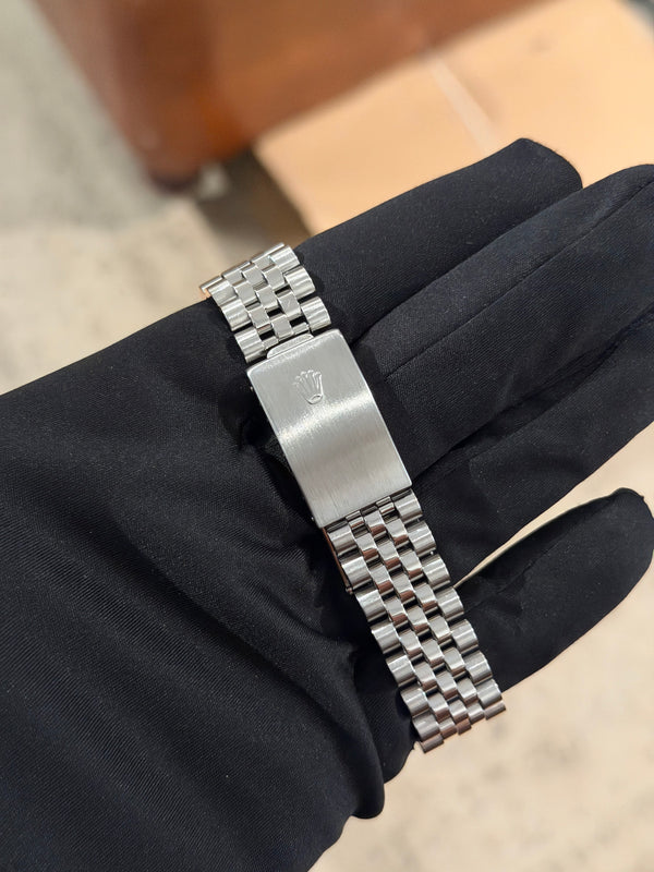 Rolex Watch Rolex Datejust 36 16234 - Blue Dial White Gold Fluted Bezel Jubilee - Watch Only - ca. 1996