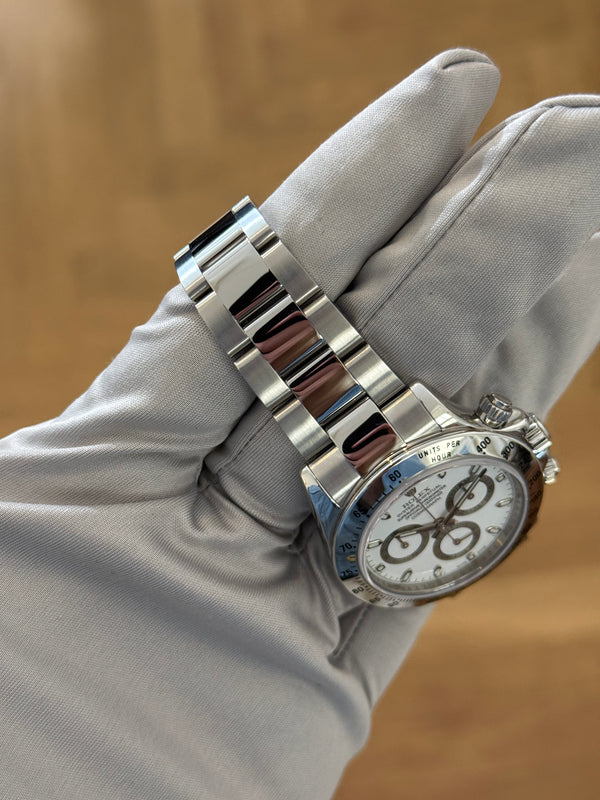 Rolex Watch Rolex Daytona 116520 - White Dial - Full Set - 2006