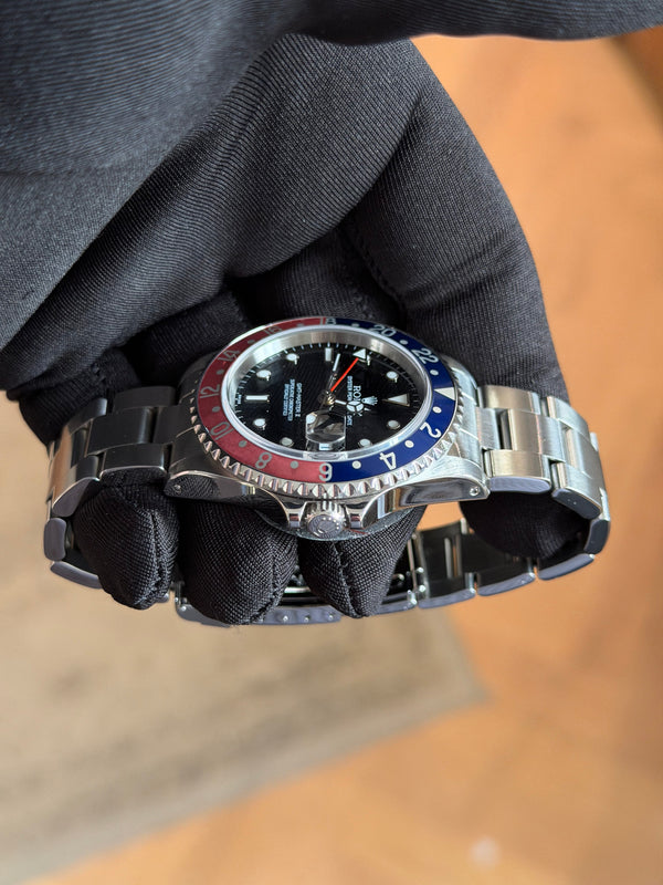 Rolex Watch Rolex GMT-Master II 16710 - Pepsi - Box & Papers - 1999
