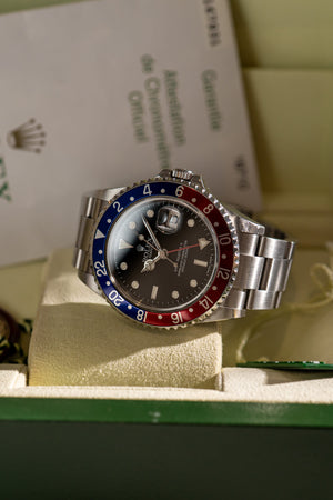 Rolex Watch Rolex GMT-Master II 16710 Pepsi Box & Papers - 2006