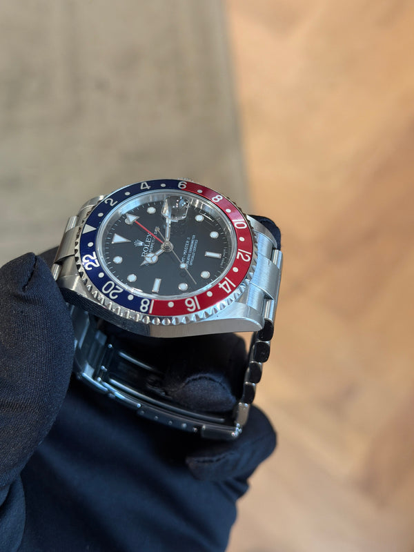 Rolex Watch Rolex GMT-Master II 16710 Pepsi Box & Papers - 2006