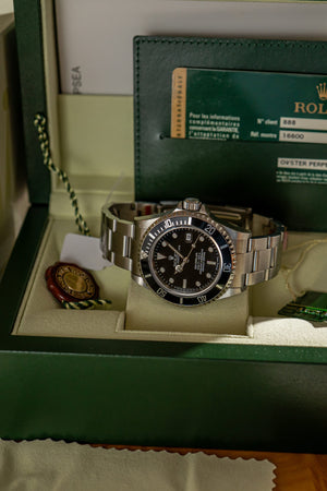 Rolex Watch Rolex Sea-Dweller 16600 - Full Stickers - Box & Card - ca. 2007