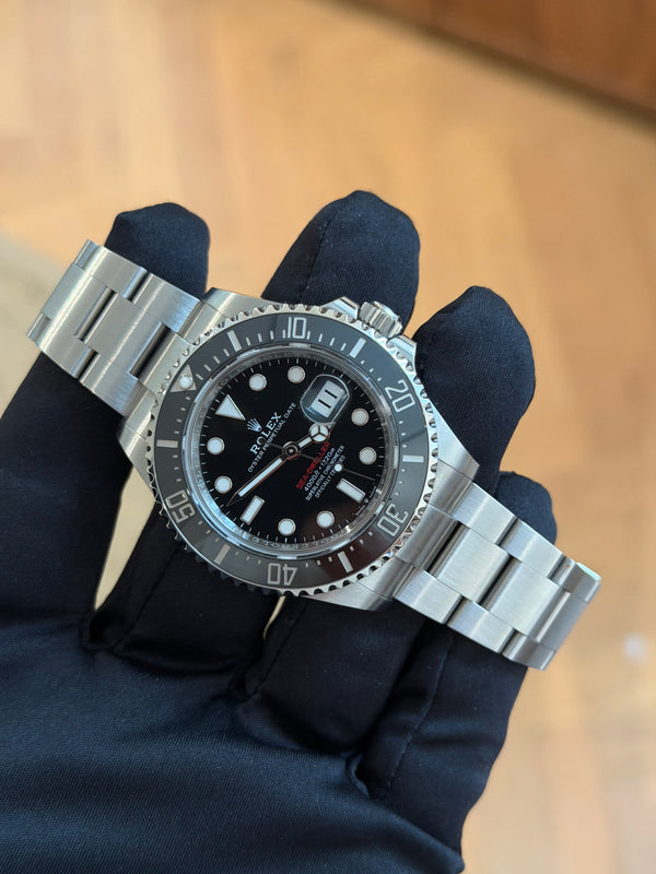 Rolex Watch Rolex Sea-Dweller 43 126600 - Red SEA-DWELLER Text - Full Set - 2023