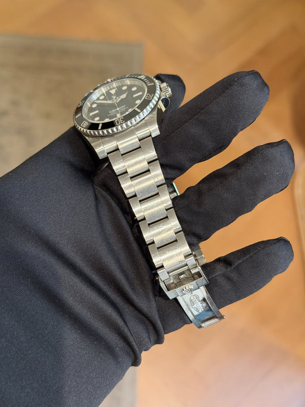 Rolex Watch Rolex Submariner 114060 - No Date - Black Ceramic - Full Set - 2018