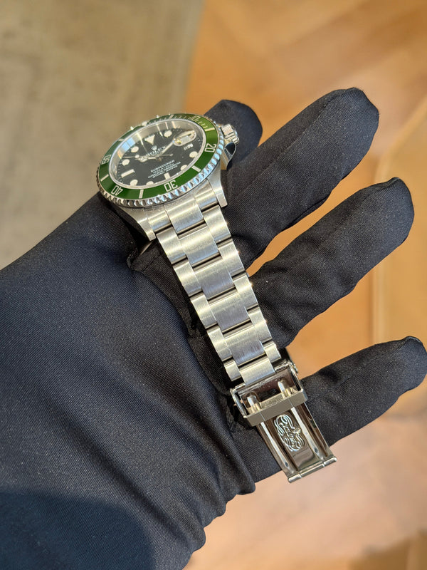 Rolex Watch Rolex Submariner Date 16610LV - Kermit - Watch Only - 2006