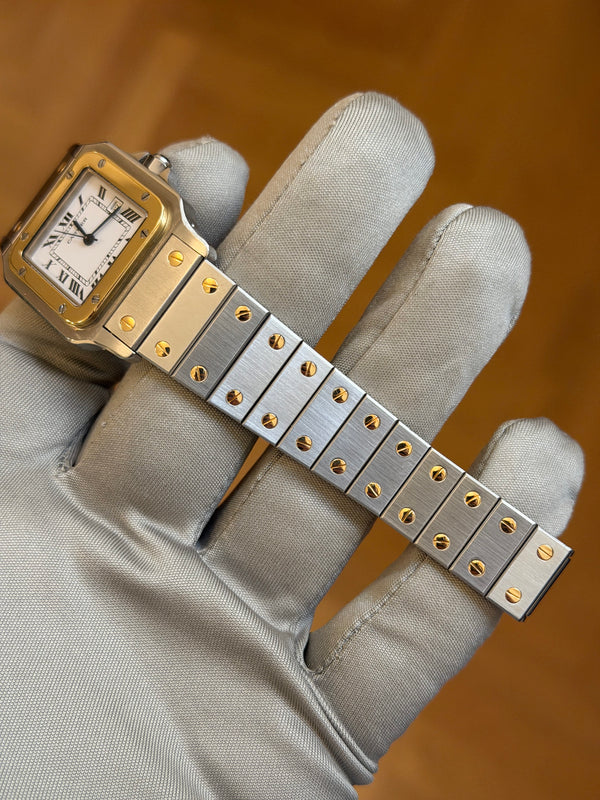 Rolex Santos Carrée 2961 - Two Tone - Full Set - 1992