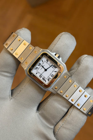 Rolex Santos Carrée 2961 - Two Tone - Full Set - 1992