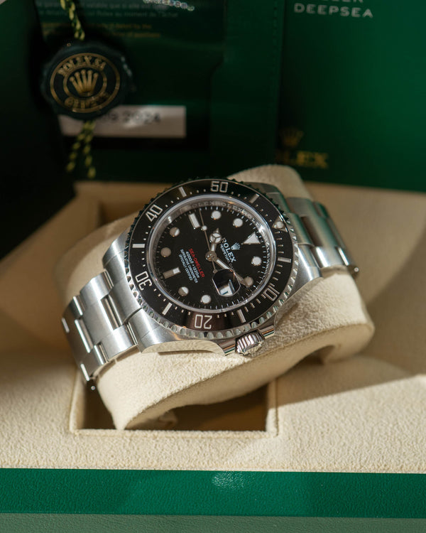 Rolex Sea-Dweller 126600 - Black Dial - Red Sea-Dweller - Full Set (2024)