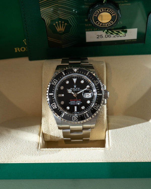Rolex Sea-Dweller 126600 - Red Sea-Dweller - Box & Certificate (2023)