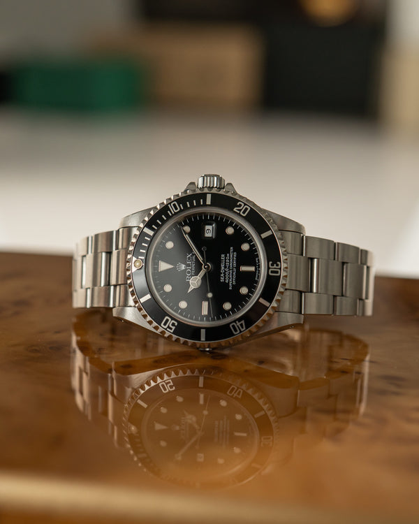 Rolex Watch Sea-Dweller 16600 - Black Tritium Dial - Watch Only - ca. 1993