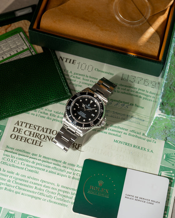 Rolex Sea-Dweller 16600 - Box & papers 1995