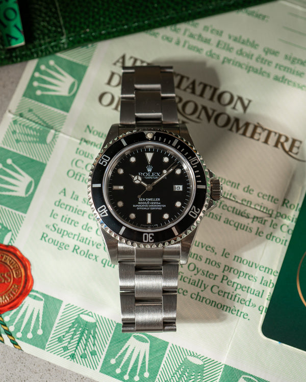 Rolex Sea-Dweller 16600 - Box & papers 1995