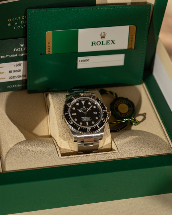 Rolex Sea-Dweller 4000 116600 – RSC Serviced 2022 – Full Set (2016)