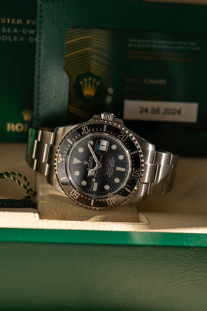 Rolex Watch Sea-Dweller 43 126600 - Single Red - Full Set - 2024