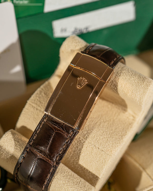 Rolex Sky-Dweller 326135 – Everose Gold – Chocolate Dial – Full Set (2015)