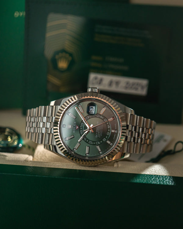 Rolex Watch Sky-Dweller 336934 - Mint Green - Full Set - 2024
