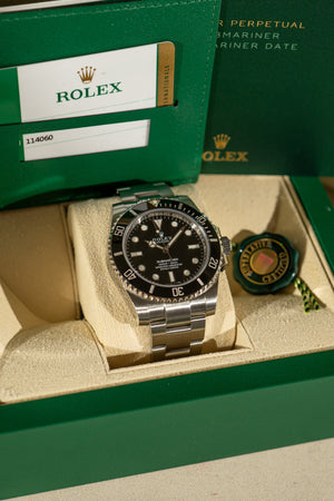 Rolex Submariner 114060 – No-Date – Full Set (2018)
