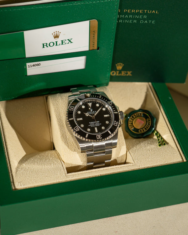 Rolex Submariner 114060 – No-Date – Full Set (2018)