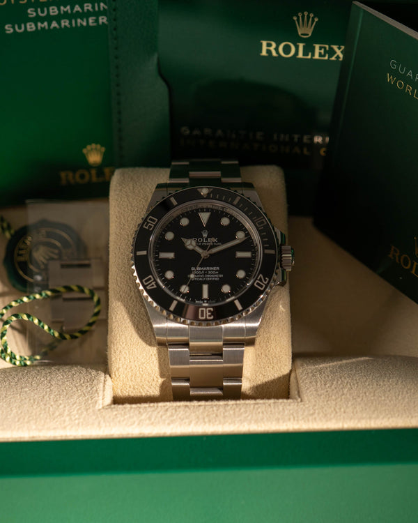 Rolex Submariner 124060 – 2022 – Full Set – Mint Condition