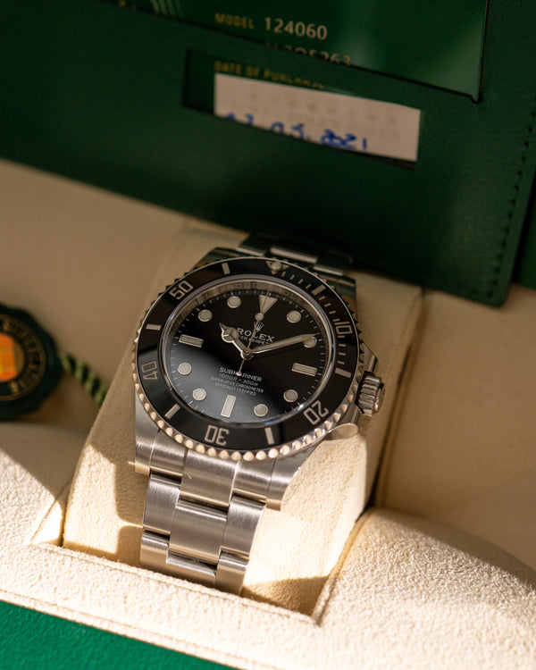 Rolex Watch Submariner 124060 - No Date - Full Set (2021)