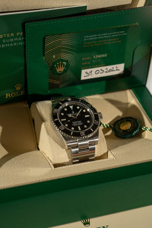 Rolex Submariner 124060 - No Date - Full Set (2022)