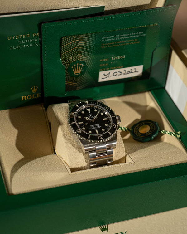 Rolex Submariner 124060 - No Date - Full Set (2022)