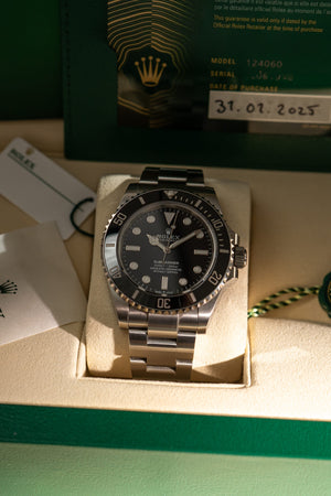 Rolex Submariner 124060 - No Date - Full Set (2025)